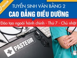 Học phí Văn bằng 2 Cao đẳng Dược Pasteur TP.HCM năm 2018