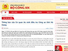 Bắt khẩn cấp ông Vũ Trọng Lương thủ phạm nâng điểm ở Hà Giang