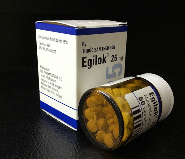 Egilok®: Tác dụng, liều dùng và tương tác thuốc cần lưu ý